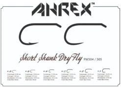 Ahrex FW504 Short Shank Dry -VisVang Winkel Ahrex FW504 Short Shank Dry AFW504 XX 504 1 1