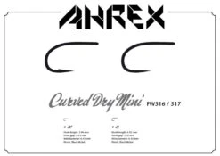 Ahrex FW517 Curved Dry Mini Barbless -VisVang Winkel Ahrex FW517 Curved Dry Mini Barbless AFW517 XX 516 517