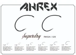 Ahrex FW525 Superdry Barbless -VisVang Winkel Ahrex FW525 Superdry Barbless AFW525 XX 524 525