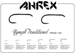 Ahrex FW560 Nymph Traditional -VisVang Winkel Ahrex FW560 Nymph Traditional AFW560 XX 560 1 1