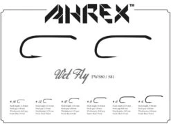 Ahrex FW581 Wet Fly Barbless -VisVang Winkel Ahrex FW581 Wet Fly Barbless AFW581 XX 581 1 1