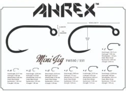 Ahrex FW551 Mini Jig Barbless -VisVang Winkel Ahrex GW551 Mini Jig Barbless AFW551 XX 550