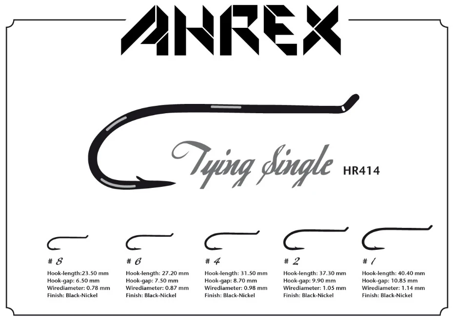 Ahrex HR Tying Single Hooks 3 Ahrex HR Tying Single Hooks - Afbeelding 3