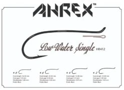 Ahrex HR412 Low Water Single Hooks -VisVang Winkel Ahrex HR412 Low Water Single Hooks AHR412 XX ahrex 412 3