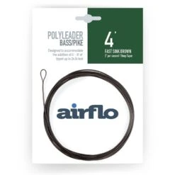 Airflo Polyleader Bass And Pike 4ft -VisVang Winkel Airflo Polyleader Bass and Pike 4ft POL 4BP bass pike fast sink