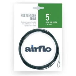 Airflo Polyleader Trout 5ft -VisVang Winkel Airflo Polyleader Trout 5ft POL 5TR trout 5 slow sink