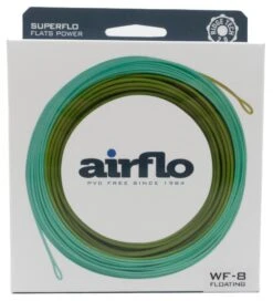 Airflo Ridge 2.0 Flats Power Sea Grass/Aqua WF Floating Fly Line