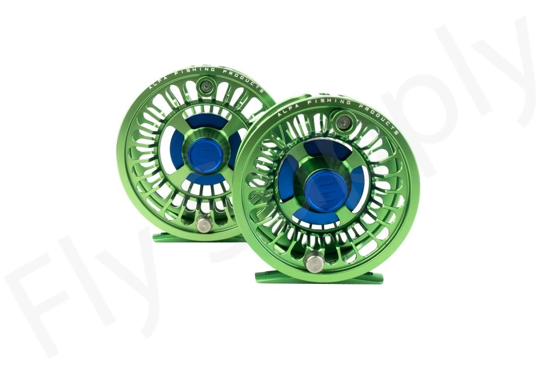 Alfa Arctic Reel Lime Green 5 Alfa Arctic Reel Lime Green - Afbeelding 5