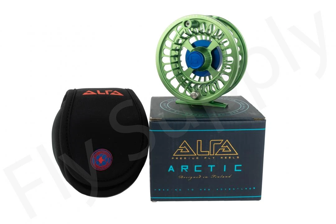 Alfa Arctic Reel Lime Green 2 Alfa Arctic Reel Lime Green - Afbeelding 2