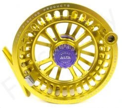 Alfa Arctic Speed Fly Reel Honey Yellow -VisVang Winkel Alfa Arctic Speed Fly Reel Honey Yellow ALFA SPEEDHONYEL XXX dsc04305