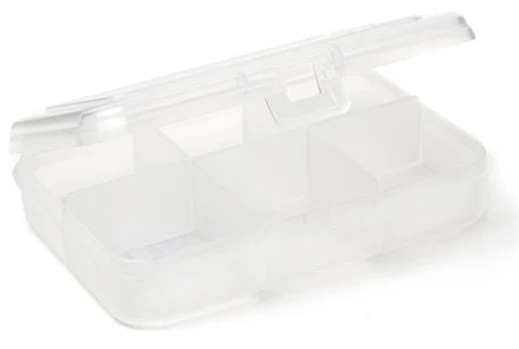 Bauer Small Fly Box 6 Compartment 1 Bauer Small Fly Box 6 Compartment