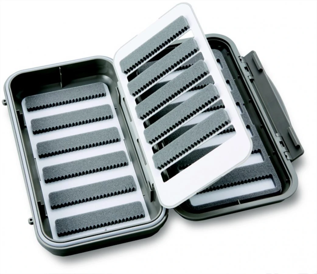 C&F 12 Row With Flip Waterproof Large Fly Case - CF-35656 2 C&F 12 Row With Flip Waterproof Large Fly Case - CF-35656 - Afbeelding 2