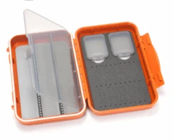 C&F Tube Fly And 3 Compartment CF-2403V Waterproof Medium Fly Case -VisVang Winkel CF 2403Vor
