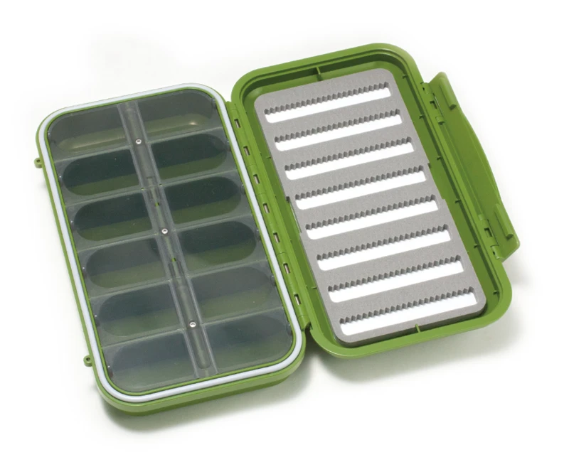 C&F Large 8-Row Waterproof CF-3308 Fly Case With 12 Compartments 3 C&F Large 8-Row Waterproof CF-3308 Fly Case With 12 Compartments - Afbeelding 3