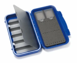 C&F Large 3-Row Waterproof Tube Fly Case CF-3406H With 6 Compartments -VisVang Winkel CF 3406Hbl