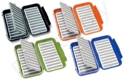 C&F Large 20-Row Waterproof Fly Case CF-3510F With Two-Sided Flip Page