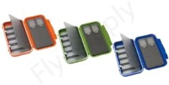 C&F Large 3-Row Waterproof Tube Fly Case CF-3406H With 6 Compartments