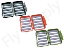 C&F Micro Slit Foam 10 Row Waterproof CF-2555 Medium Fly Case