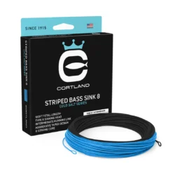 Cortland Cold Salt Striped Bass Fly Line -VisVang Winkel Cortland Cold Salt Striped Bass Fly Line CORTCOLDSALTLINE XXX stripedbasssink8 coldsaltseries cortland boxline 1100x