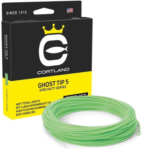 Cortland Ghost Tip Intermediate/Floating WF Fly Line 1 Cortland Ghost Tip Intermediate/Floating WF Fly Line