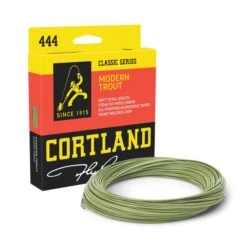 Cortland Modern Trout Floating WF Fly Line -VisVang Winkel Cortland Modern Trout Floating WF Fly Line CORT MODERN XXX moderntrout mossgreen1