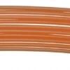 Eumer Plastic Tubing Hard Fluo Orange 1 Meter