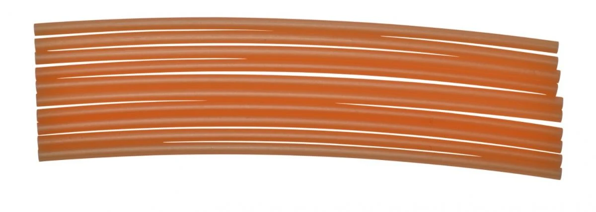 Eumer Plastic Tubing Hard Fluo Orange 1 Meter 1 Eumer Plastic Tubing Hard Fluo Orange 1 Meter