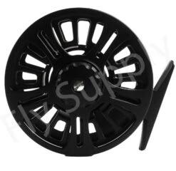 Euro Flies Aluminium Reel Black -VisVang Winkel Euro Flies Aluminium Reel Black EF ALUREBL XXX dsc07014 bewerkt