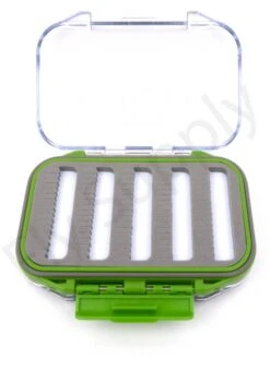 Euro Flies Double Box Waterproof Clear Green