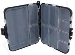 Euro Flies Double Compartment Box -VisVang Winkel Euro Flies Double Compartment Box EF DOUBLEBOX12COMP dsc04251 bewerkt