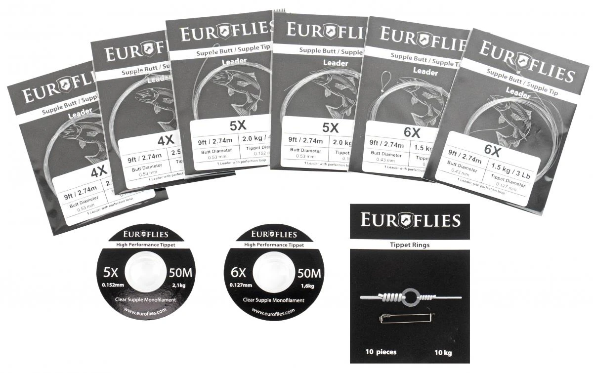 Euro Flies Leader & Tippet Set 2 Euro Flies Leader & Tippet Set - Afbeelding 2