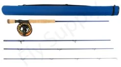 Euro Flies Predator Complete Set #8 - 9ft -VisVang Winkel Euro Flies Predator Complete Set 8 9ft EF PRESET 8 90ft 1 met koker