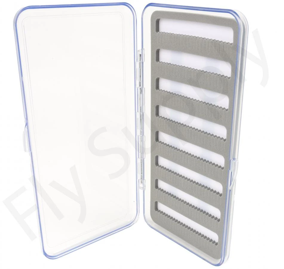Euro Flies Slim Slit Foam Fly Box 1 Euro Flies Slim Slit Foam Fly Box