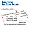 Fish Skull Articulated Big Game Streamer Shanks