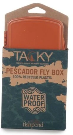 Fishpond Tacky Pescador Fly Box Burnt Orange -VisVang Winkel Fishpond Tacky Pescador Fly Box Burnt Orange TPFB BO pescador orange 5