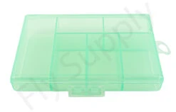 Fly Box Dry Flies 6 Compartments -VisVang Winkel Fly Box Dry Flies 6 Compartments TACKLEBOX12 dsc01075 bewerkt