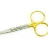 Fly Scene Gold Plated Hair Scissor Straight