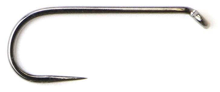 Fulling Mill Nymph Barbless Black Nickel Hooks 50pc 1 Fulling Mill Nymph Barbless Black Nickel Hooks 50pc