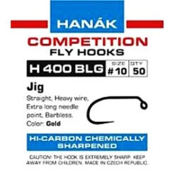 Hanak GOLD Jig Classic H 400 BLG Hooks 50 Pc