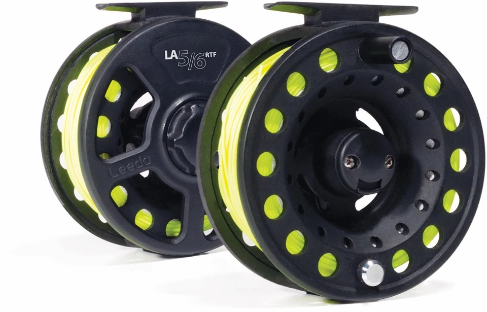 Leeda RTF Large Arbor Reel Set Incl Floating WF Fly Line 2 Leeda RTF Large Arbor Reel Set Incl Floating WF Fly Line - Afbeelding 2