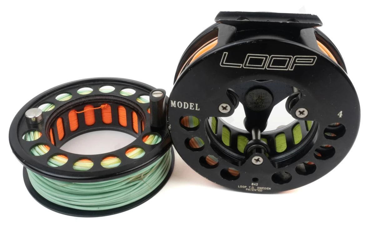 Loop Model 4 Salmon Reel Including Spare Spool - DEMO Model 3 Loop Model 4 Salmon Reel Including Spare Spool - DEMO Model - Afbeelding 3