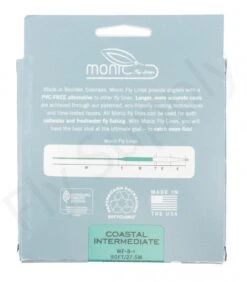 Monic Coastal Intermediate Ghost Tip Fly Line -VisVang Winkel Monic Coastal Intermediate Ghost Tip Fly Line NFD9144 XXX coastal intermediate saltwater achterkant