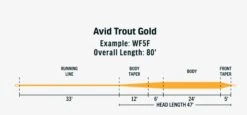 RIO AVID Trout Gold Fly Line -VisVang Winkel RIO AVID Trout Gold Fly Line 12 9695 XX avidgold2