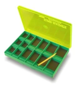 Stonfo Magnetic Hook Box 14 Compartments Green