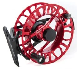 Taylor Elemnt Fly Reel Ruby Red -VisVang Winkel Taylor Elemnt Fly Reel Ruby Red NFD9111RUBYRED XXX dsc 0040