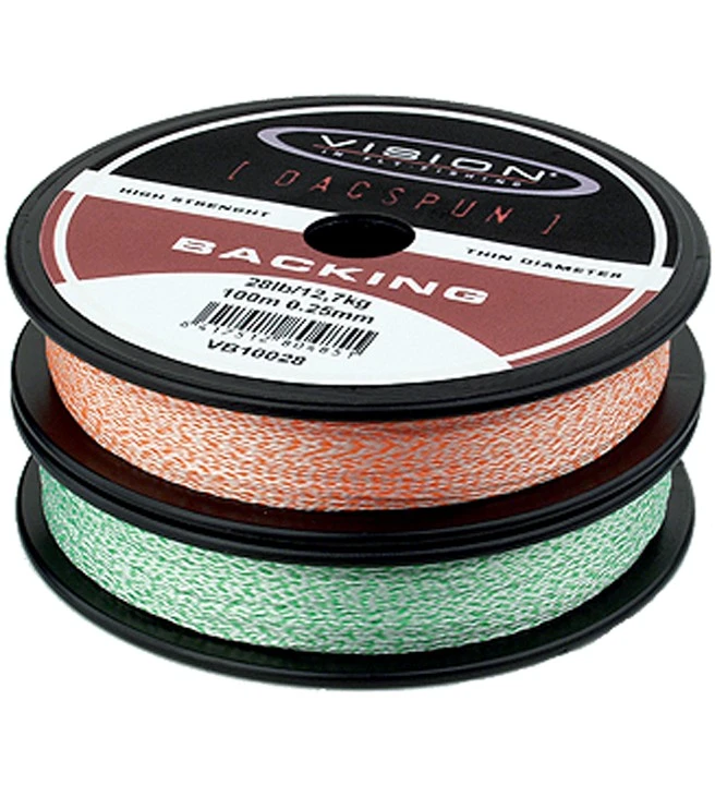 Vision Dacspun High Strength Backing 2000M Bulk Spool 1 Vision Dacspun High Strength Backing 2000M Bulk Spool