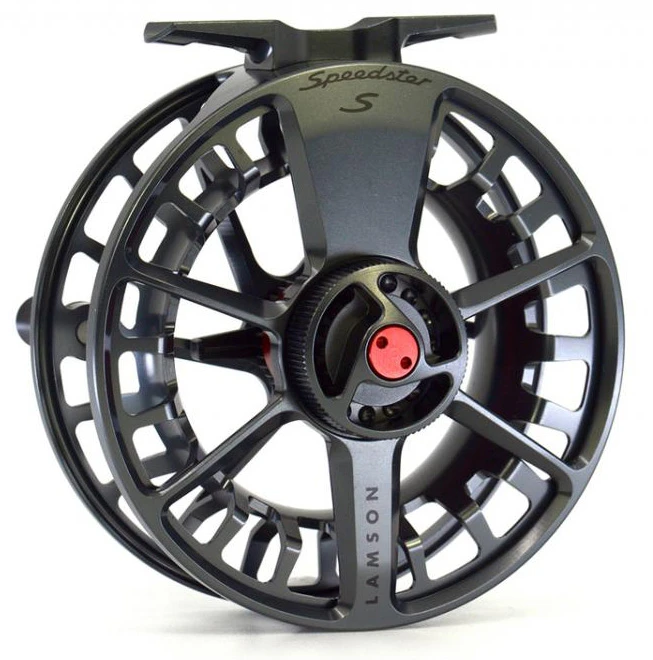 Waterworks Lamson Speedster Dark Smoke Fly Reel 2 Waterworks Lamson Speedster Dark Smoke Fly Reel - Afbeelding 2