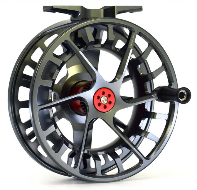 Waterworks Lamson Speedster Dark Smoke Fly Reel 1 Waterworks Lamson Speedster Dark Smoke Fly Reel