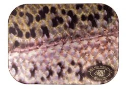 Wheatley Flat/Ripple Small Trout Purple Aluminium Fly Box