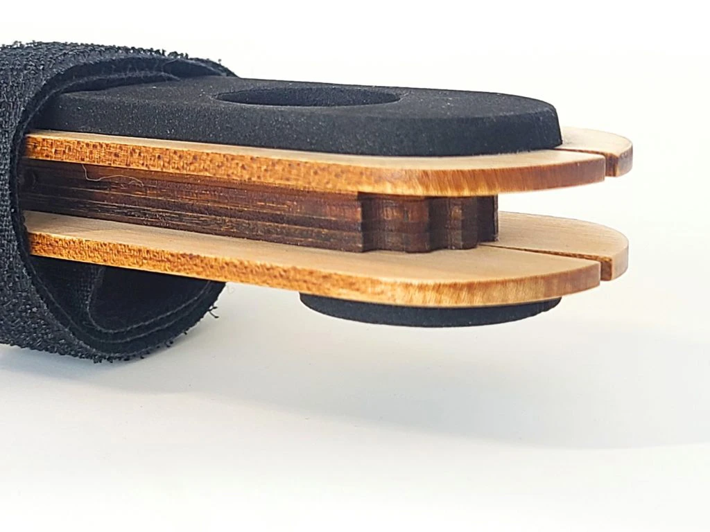 Zen Tenkara Line Holder Handcrafted Wood 9 Zen Tenkara Line Holder Handcrafted Wood - Afbeelding 9